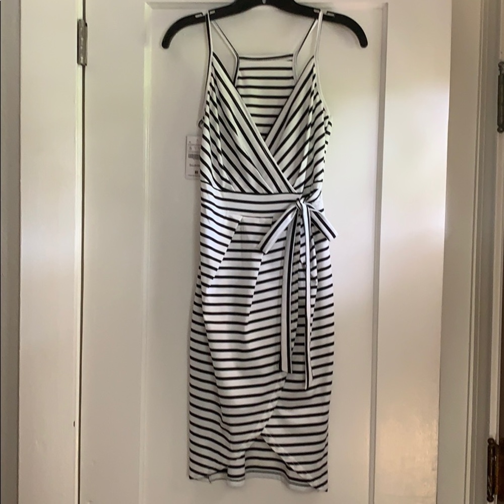 Black and White Cocktail Dress